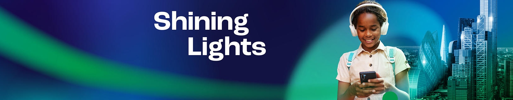 shining lights desktop banner